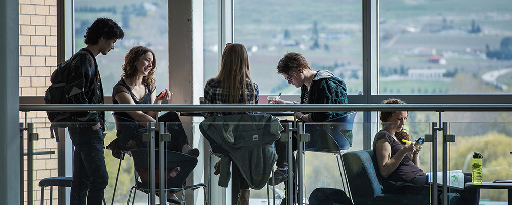 Graduate students at UBC Okanagan